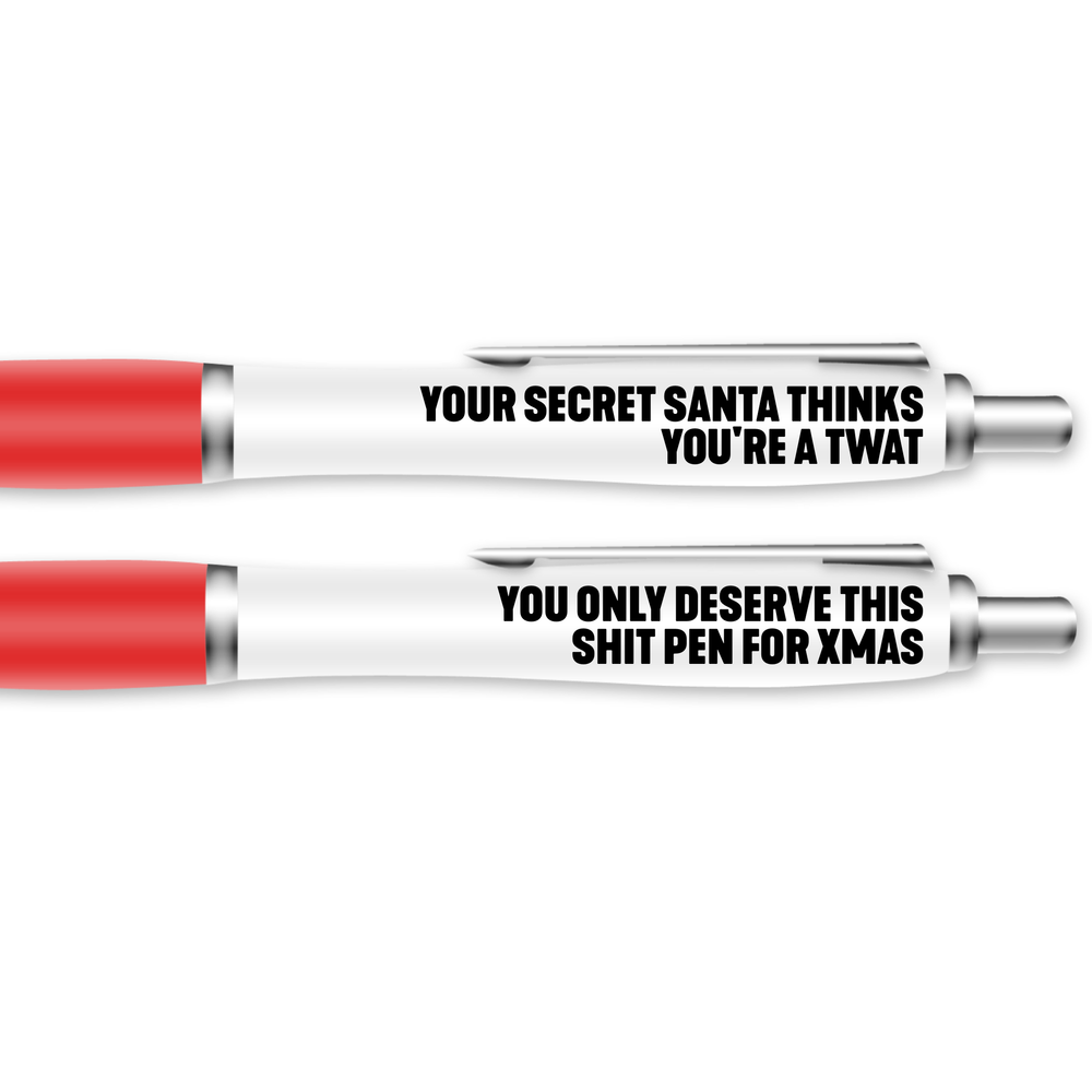 Twat Secret Santa Pack Of 2 Pens #1 image